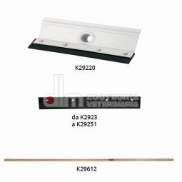 Raschietto per letame diritto