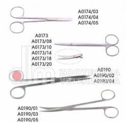 forbici chirurgiche Metzenbaum, Spencer, Mayo